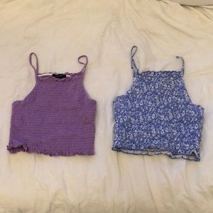 Forever 21 cropped tank tops